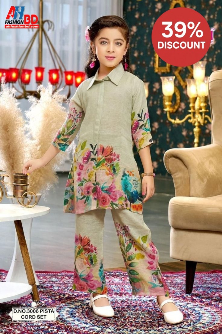 beautiful trending Dress Kids Girls Co Ords Sets 1960