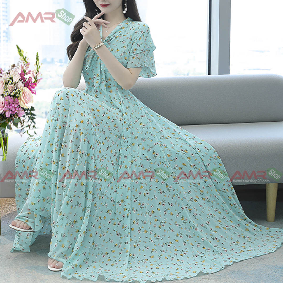 Short Sleeve Long Kurti Purple Color 3D Screen Print 24913